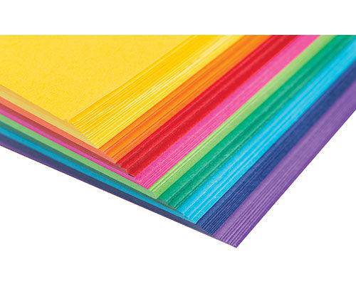 Coloured Cardboard By Zart 220gsm Pack of 100 - Zart