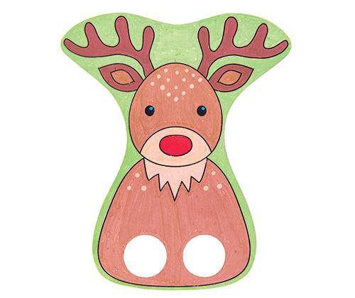 Cardboard Christmas Finger Puppets Pack of 30 - Zart