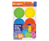 Cardboard Weaving Maths Bauble Assorted Pack of 24 - Zart