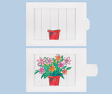 Moveable Pull Tab Sliding Card Pack of 10 - Zart