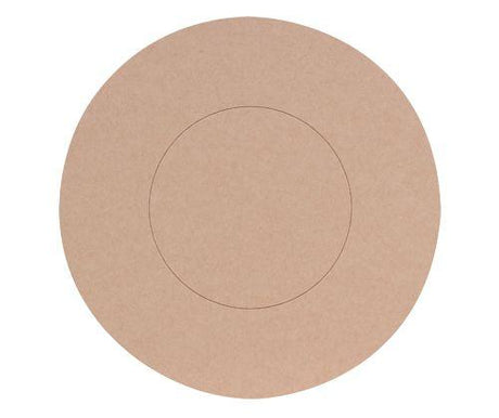 Cardboard Circle Base 19cm Pack of 30 - Zart