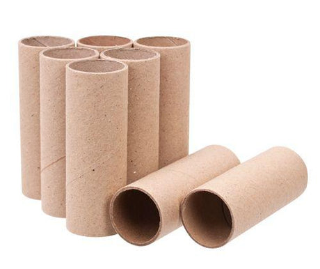 Papier-mache Tube 12 x 4cm Pack of 50 - Zart