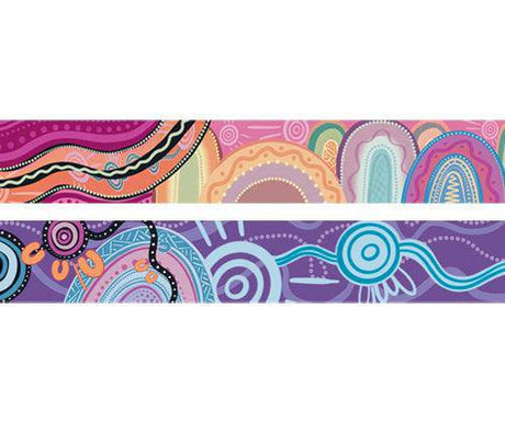 Classroom Borders Indigenous Designs Pack of 12 - Zart