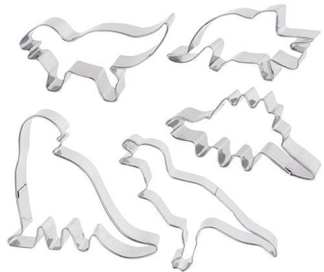 Metal Clay and Dough Cutters Pack of 5 - Zart