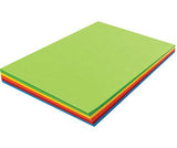 Coloured Bright Cardboard 220gsm Pack of 100 - Zart