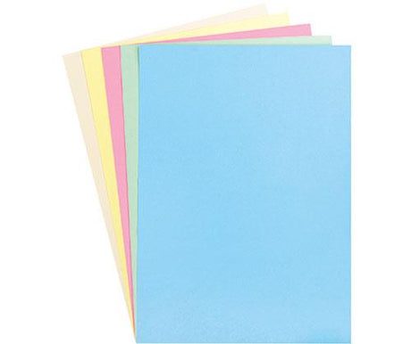 Coloured Pastel Cardboard 220gsm Pack of 100 - Zart