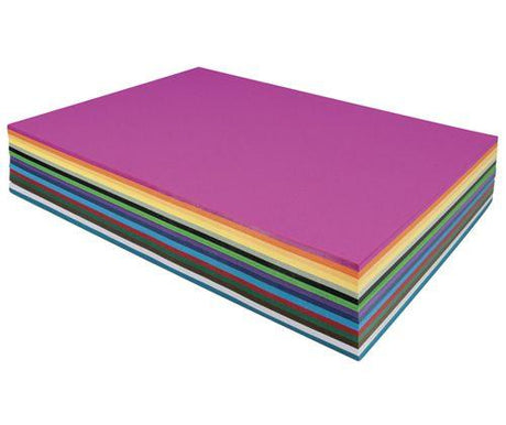 Cover Paper 125gsm Assorted Colours 380 x 510mm Pack of 500 - Zart