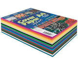 Cover Paper 125gsm Assorted Colours A4 Pack of 500 - Zart