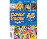 Cover Paper 125gsm Assorted Colours A5 Pack of 250 - Zart