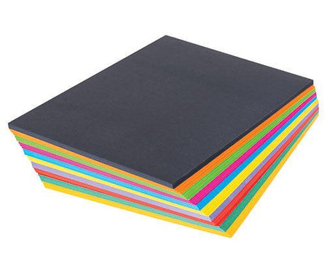 Cover Paper 125gsm Assorted Colours A5 Pack of 250 - Zart