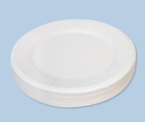 Paper Plates White Pack of 50 - Zart