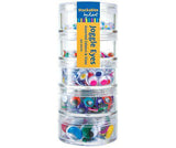 Joggle Eyes Coloured Stackable Pack of 450 - Zart