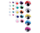 Joggle Eyes Coloured Stackable Pack of 450 - Zart