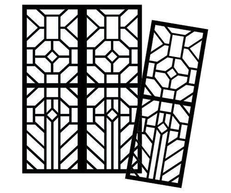 Cardboard Stained Glass Frames Pack of 20 - Zart