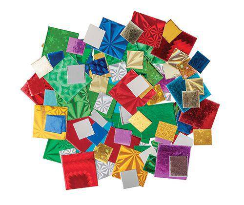 Mosaic Squares Metallic 1 to 2cm Pack of 5000 - Zart