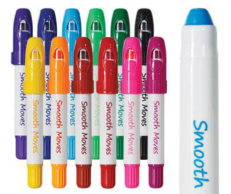 Smooth Moves Twistable Crayons Pack of 12 - Zart