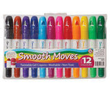 Smooth Moves Twistable Crayons Pack of 12 - Zart