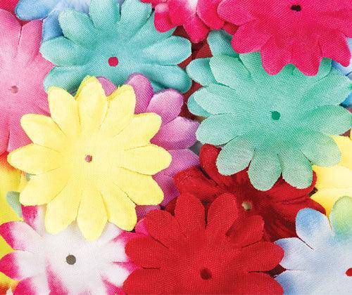 Fabric Flower Embellishments Pack of 250 - Zart