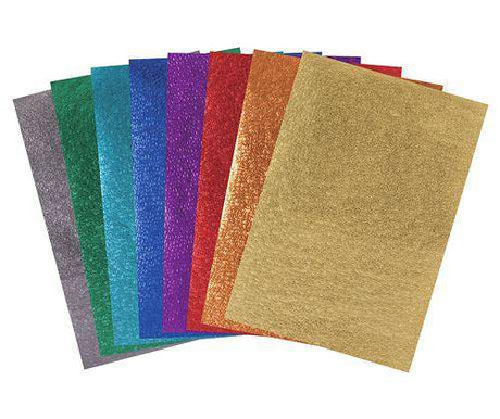 Metallic Scales Paper Coloured A4 Pack of 40 - Zart