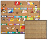 Hessian Wall Storage Pockets 120 x 102cm - Zart