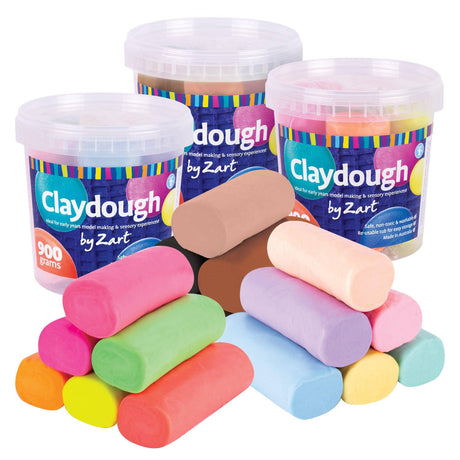 Claydough Tub of 6 - Zart