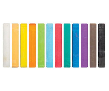 Basics Chalk Pastels Pack of 12 - Zart