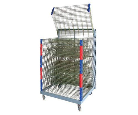 Drying Rack 50 Spring Loaded Shelves - Zart