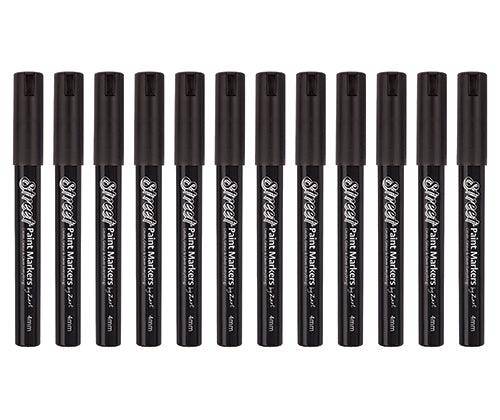 Street Paint Markers by Zart Pack of 12 - Zart