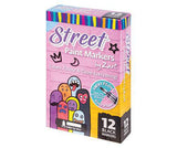 Street Paint Markers by Zart Pack of 12 - Zart