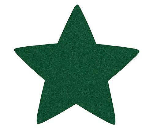 Felt Star Decorations Pack of 60 - Zart