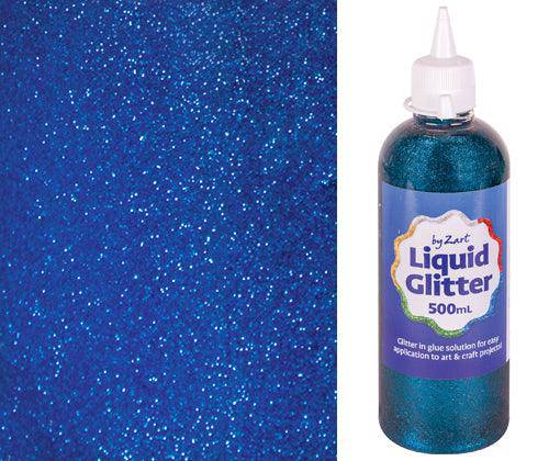 Zart Liquid Glitter 500mL Bottles - Zart