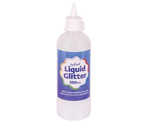 Zart Liquid Glitter 500mL Bottles - Zart