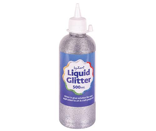 Zart Liquid Glitter 500mL Bottles - Zart