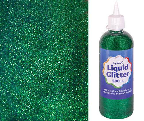 Zart Liquid Glitter 500mL Bottles - Zart