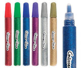 Glitter Glue Pens Pack of 6 - Zart