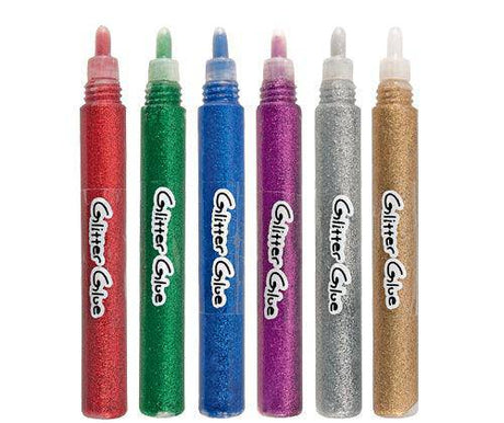 Glitter Glue Pens Pack of 6 - Zart