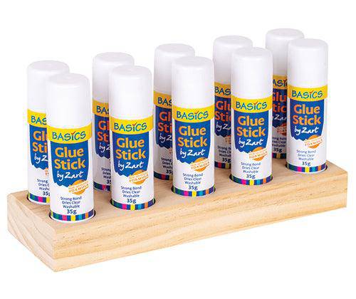 Glue Stick Wooden Holder - Zart