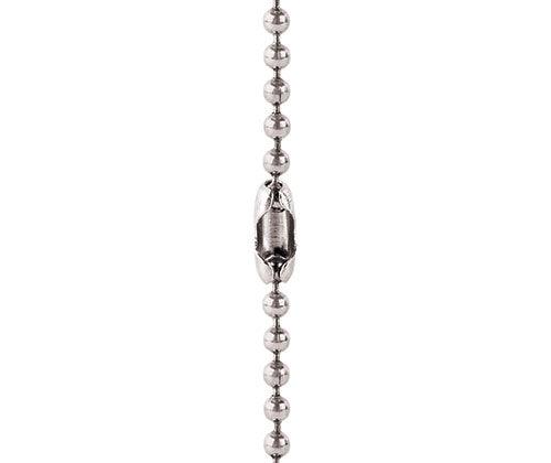 Ball Chain Necklace with Clasp Silver 67cm Pack of 10 - Zart