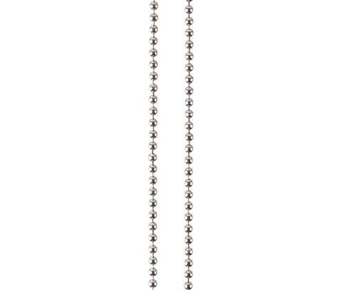 Ball Chain Necklace with Clasp Silver 67cm Pack of 10 - Zart