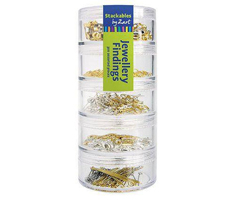 Jewellery Findings Stackable Pack of 300 - Zart