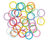 Jump Rings 10mm Coloured Pack of 200 - Zart