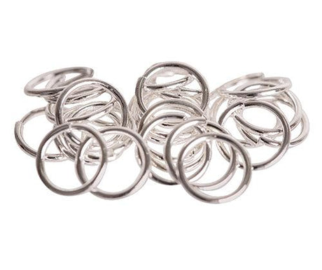 Jump Rings Stainless Steel 8mm Pack of 100 - Zart