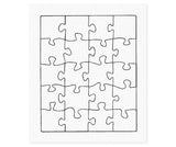 Cardboard Jigsaw Pack of 20 - Zart