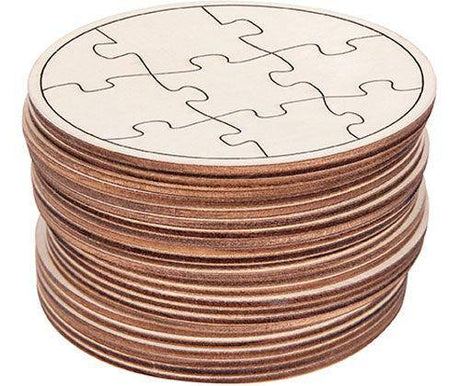 Mini Jigsaw Round Pack of 25 - Zart