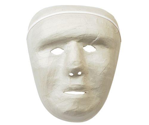 Papier-mache Full Face Mask - Zart