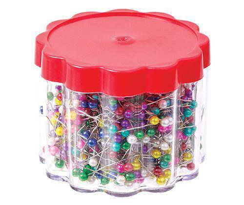 Pearl Pins Coloured 25mm Pack of 1000 - Zart