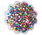 Pearl Pins Coloured 25mm Pack of 1000 - Zart