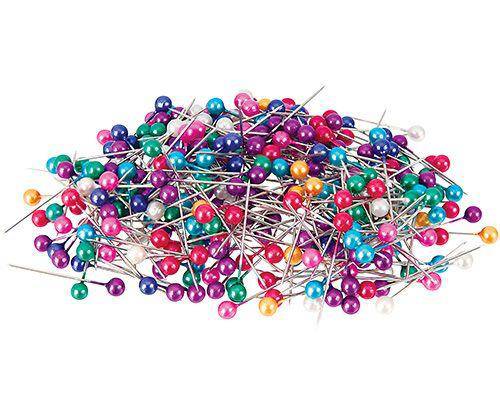 Pearl Pins Coloured 25mm Pack of 1000 - Zart