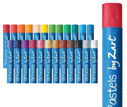 Zart Basics Large Oil Pastels - Zart