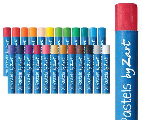 Zart Basics Large Oil Pastels - Zart